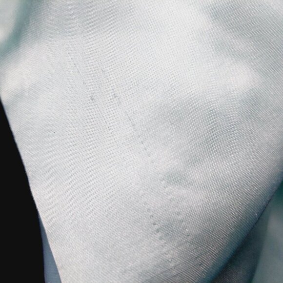 Raymodes Womens Size Medium Green Mint Lace Trim Long Nightgown - Picture 9 of 11